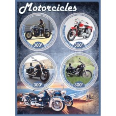 Почтовые марки транспорт Мотоциклы.
